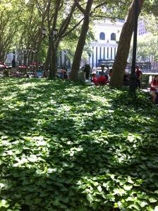 Bryant Park.  Because, well, why not?